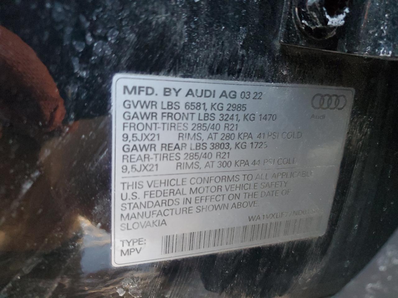 2022 Audi Q7 - Image 13