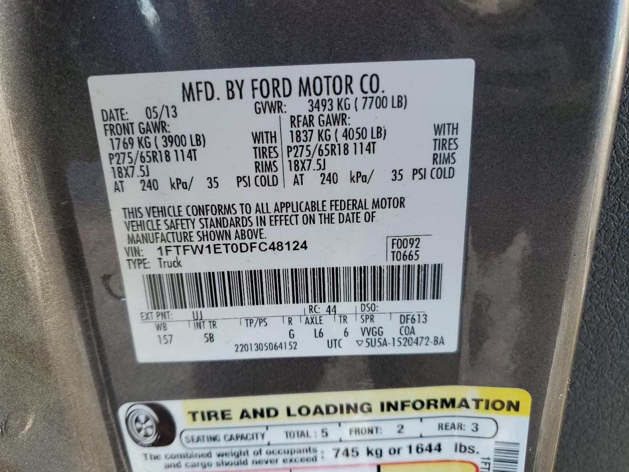 2013 Ford F-150 - Image 15