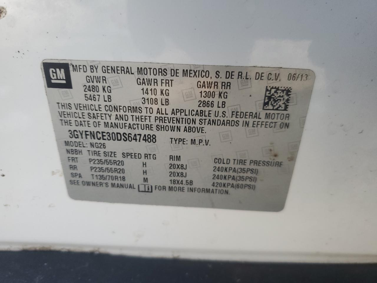 2013 Cadillac SRX - Image 13