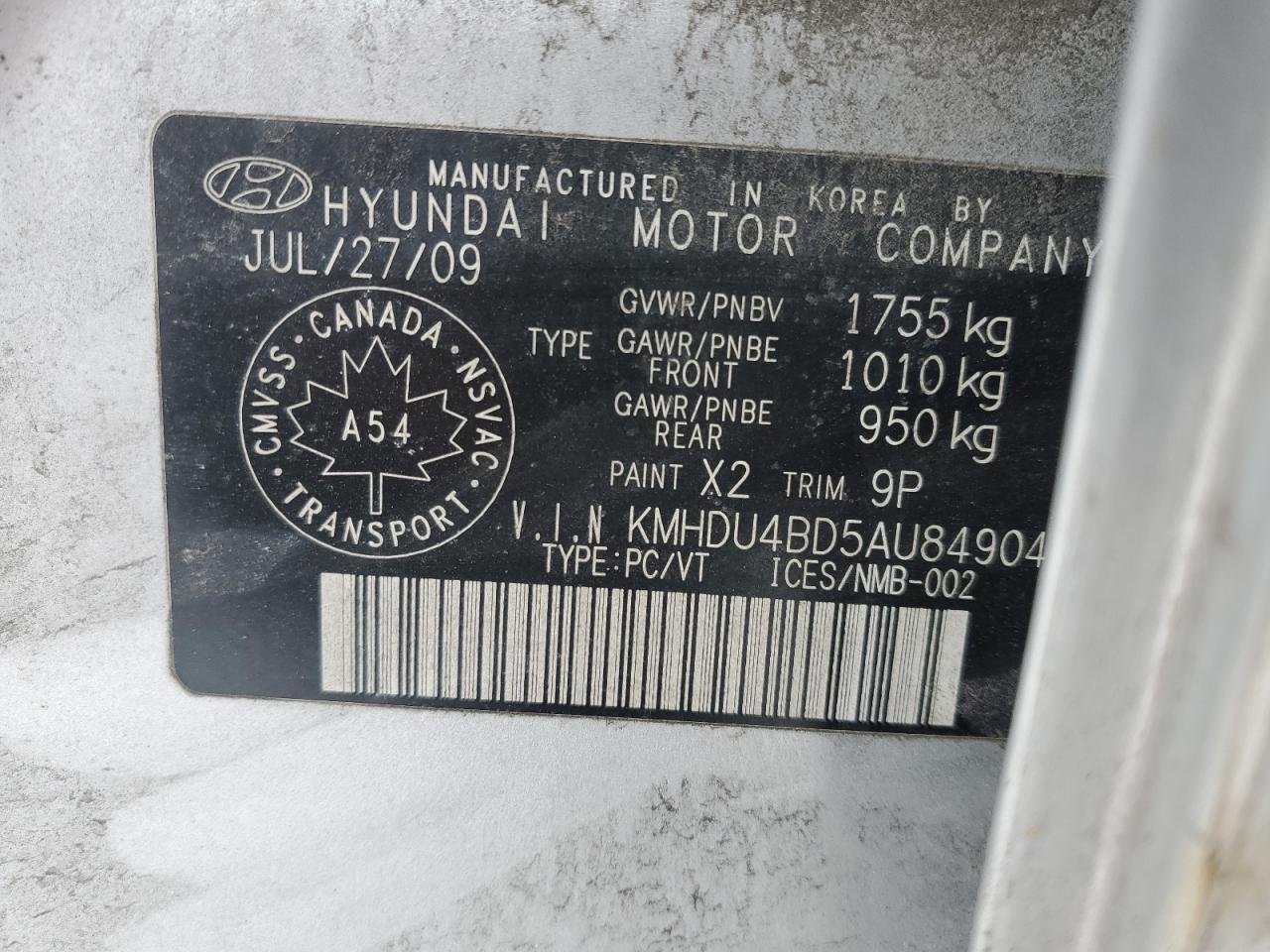 2010 Hyundai Elantra - Image 12