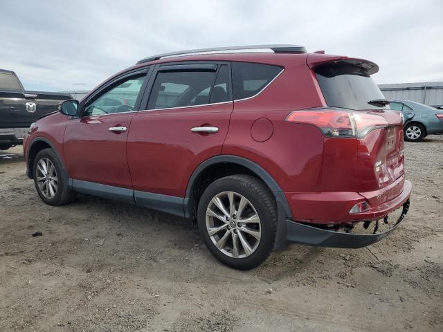  TOYOTA RAV4 2018 Красный