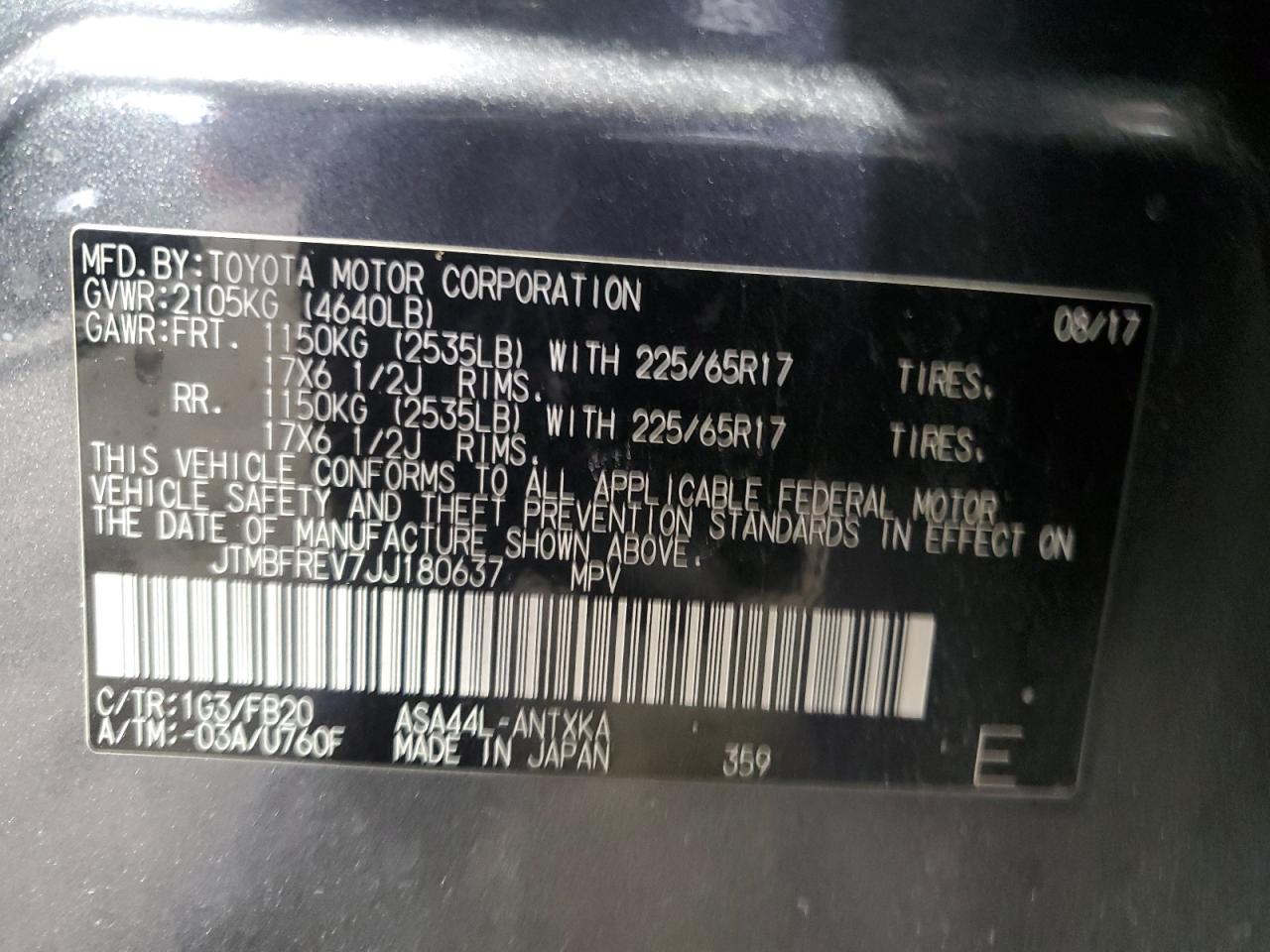 2018 Toyota RAV 4 - Image 14