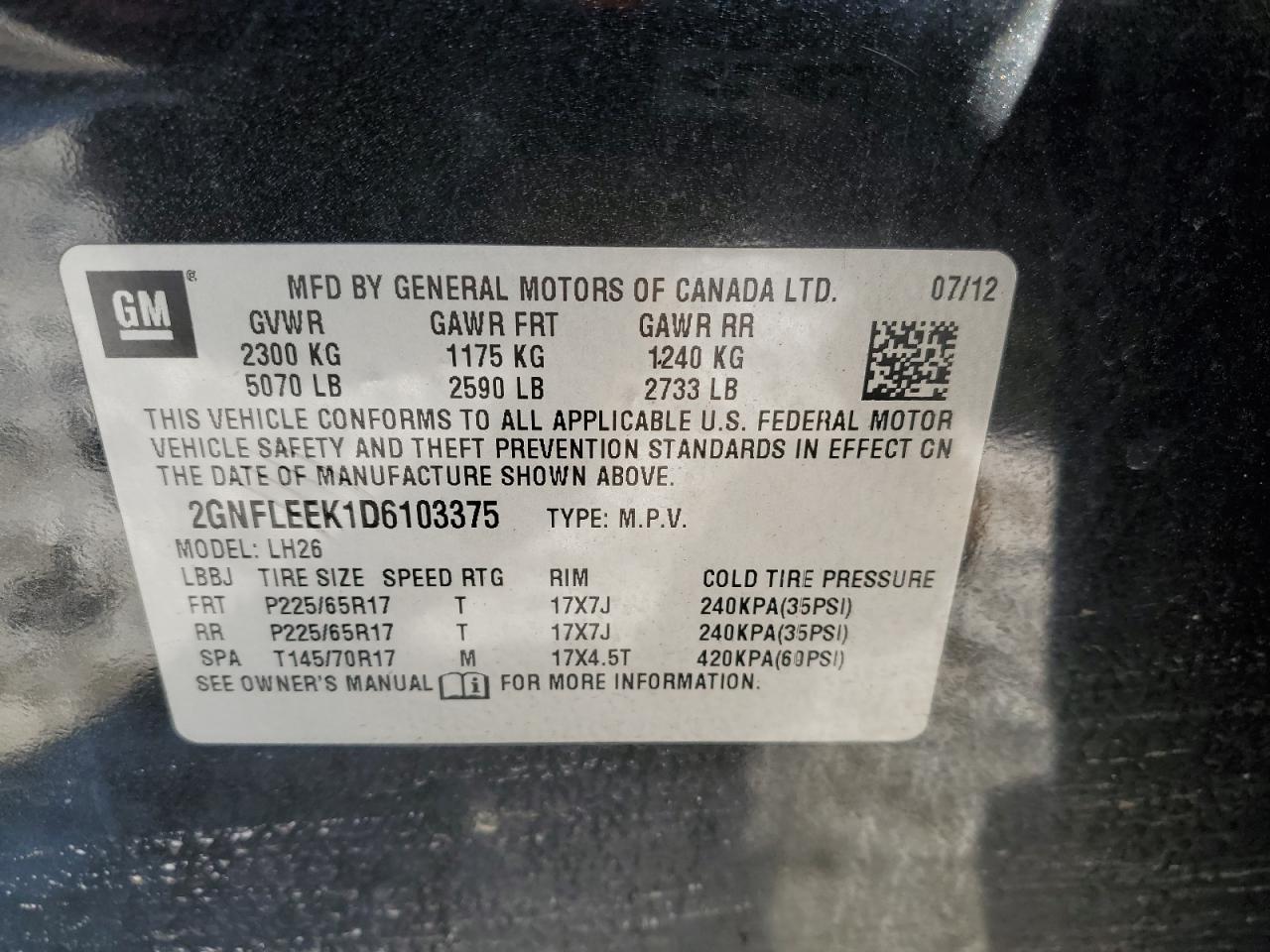 2013 Chevrolet Equinox - Image 13