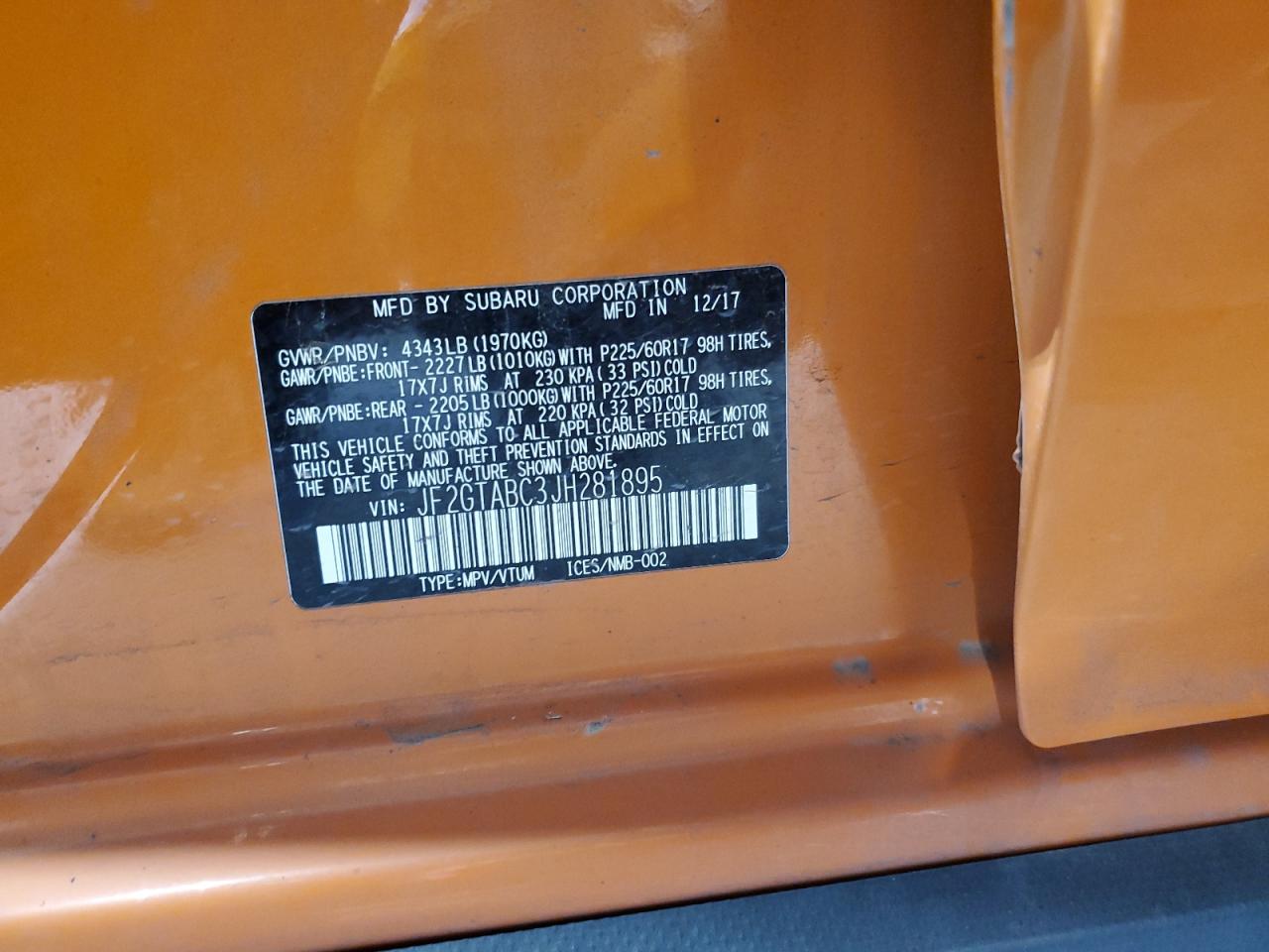 2018 Subaru XV - Image 13
