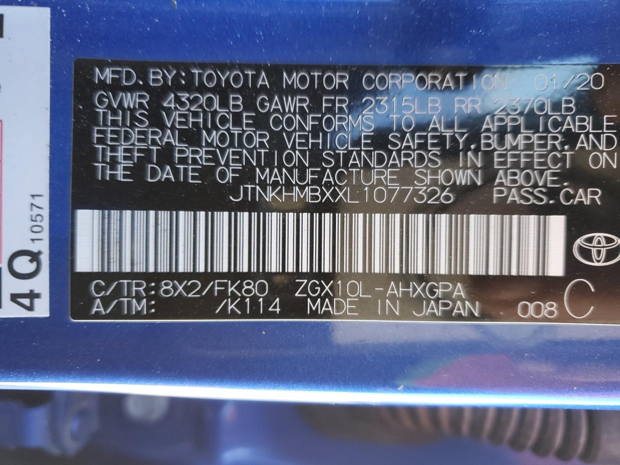 2020 Toyota C-HR - Image 15