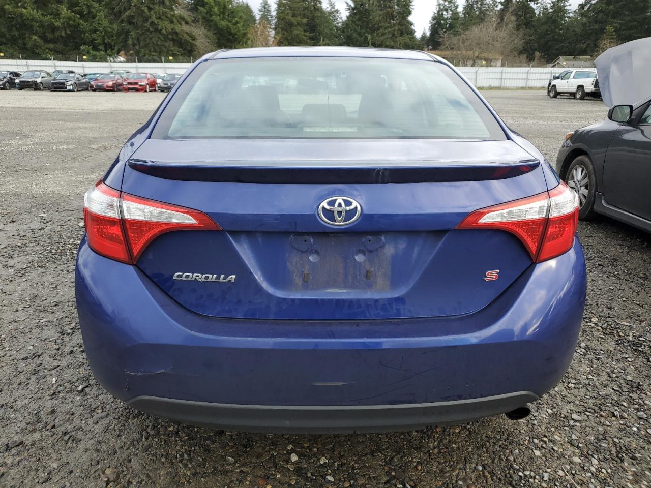 VIN 2T1BURHE7FC307424 2015 TOYOTA COROLLA no.6