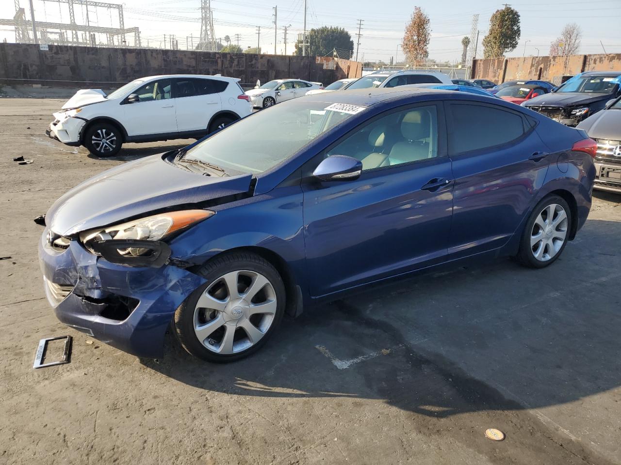 VIN KMHDH4AE4DU568676 2013 HYUNDAI ELANTRA no.1