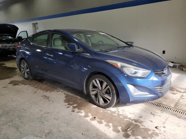 Sedans HYUNDAI ELANTRA 2016 Blue