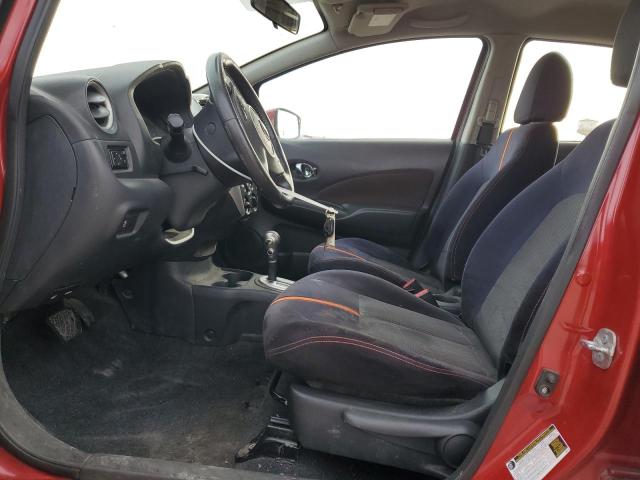  NISSAN VERSA 2015 Красный