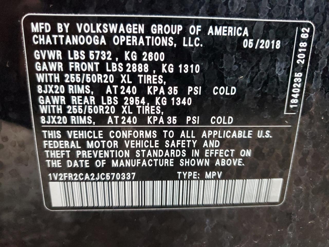 2018 Volkswagen Atlas - Image 16