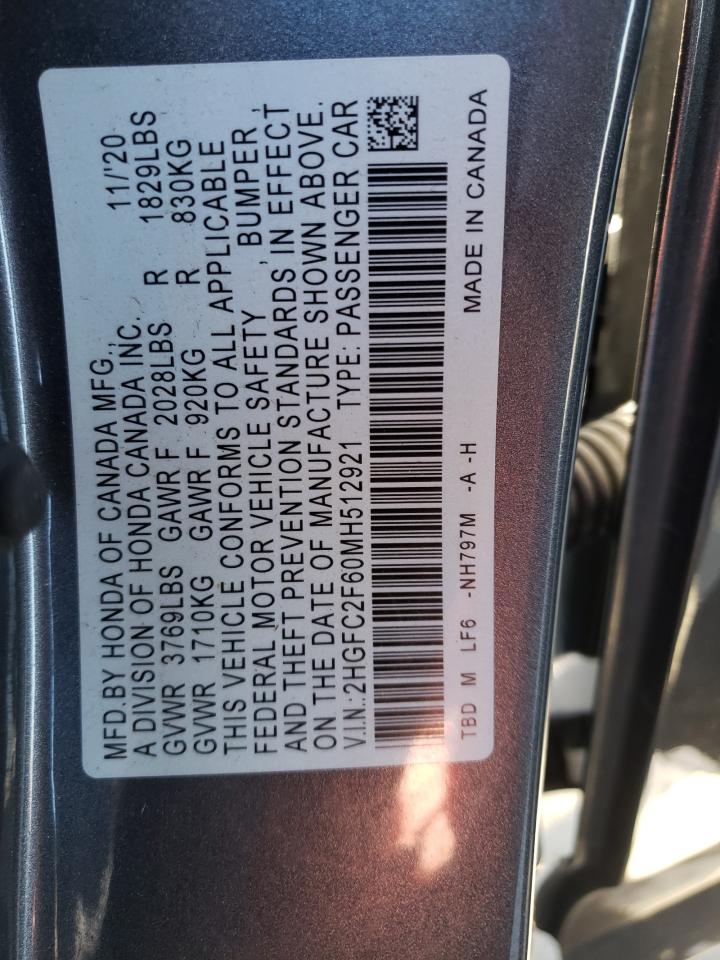 2021 Honda Civic - Image 12
