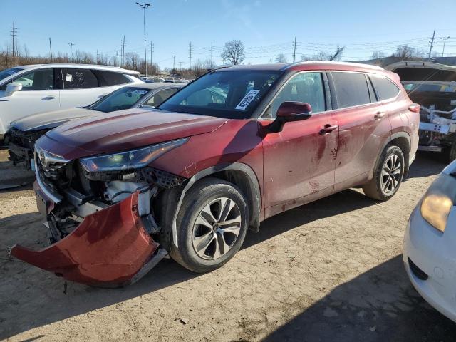 2021 Toyota Highlander Xle de vânzare în Bridgeton, MO - Front End