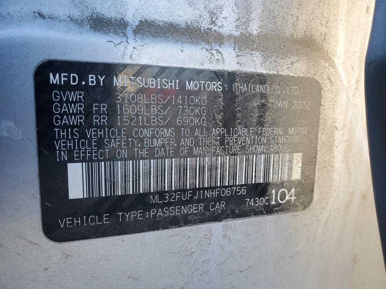 2022 Mitsubishi Mirage - Image 13