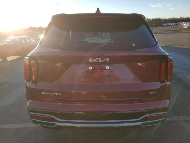  KIA SORENTO 2023 Czerwony