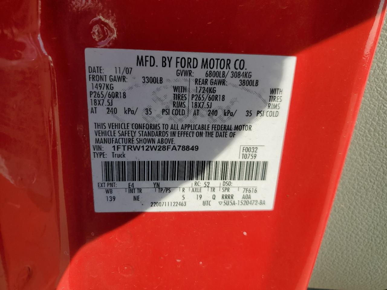 2008 Ford F-150 - Image 12