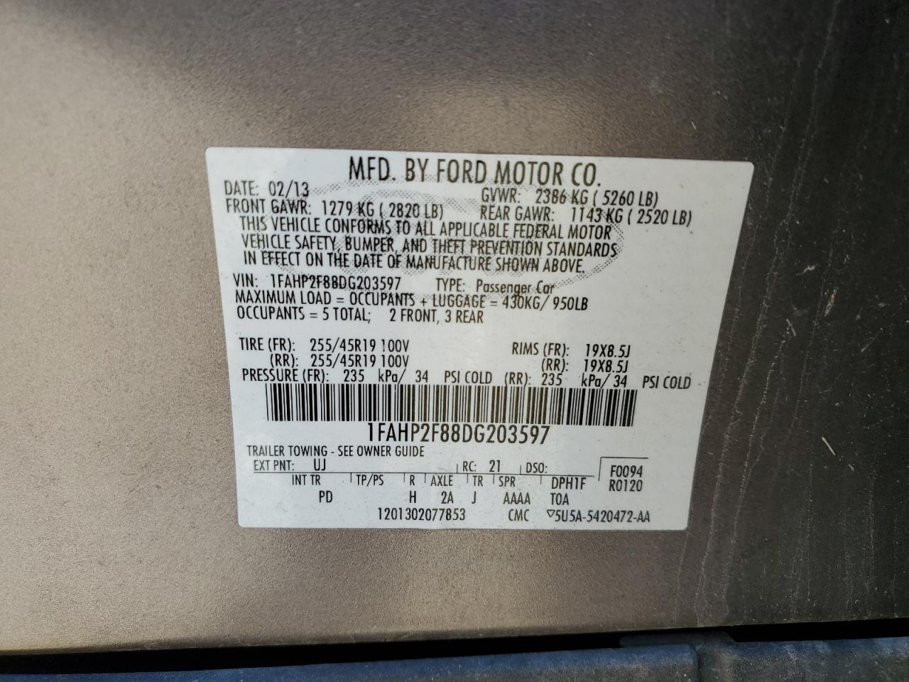 2013 Ford Taurus - Image 14