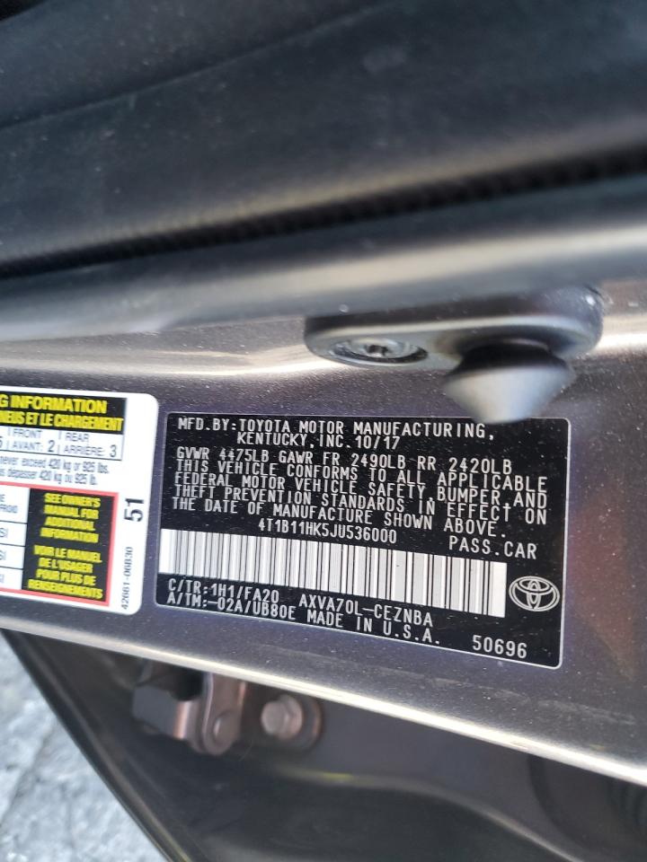 2018 Toyota Camry - Image 12