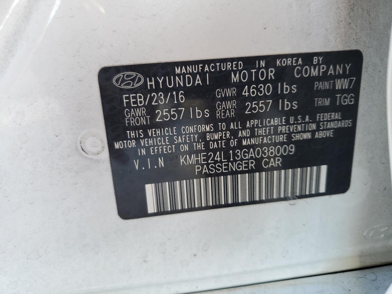 2016 Hyundai Sonata - Image 12