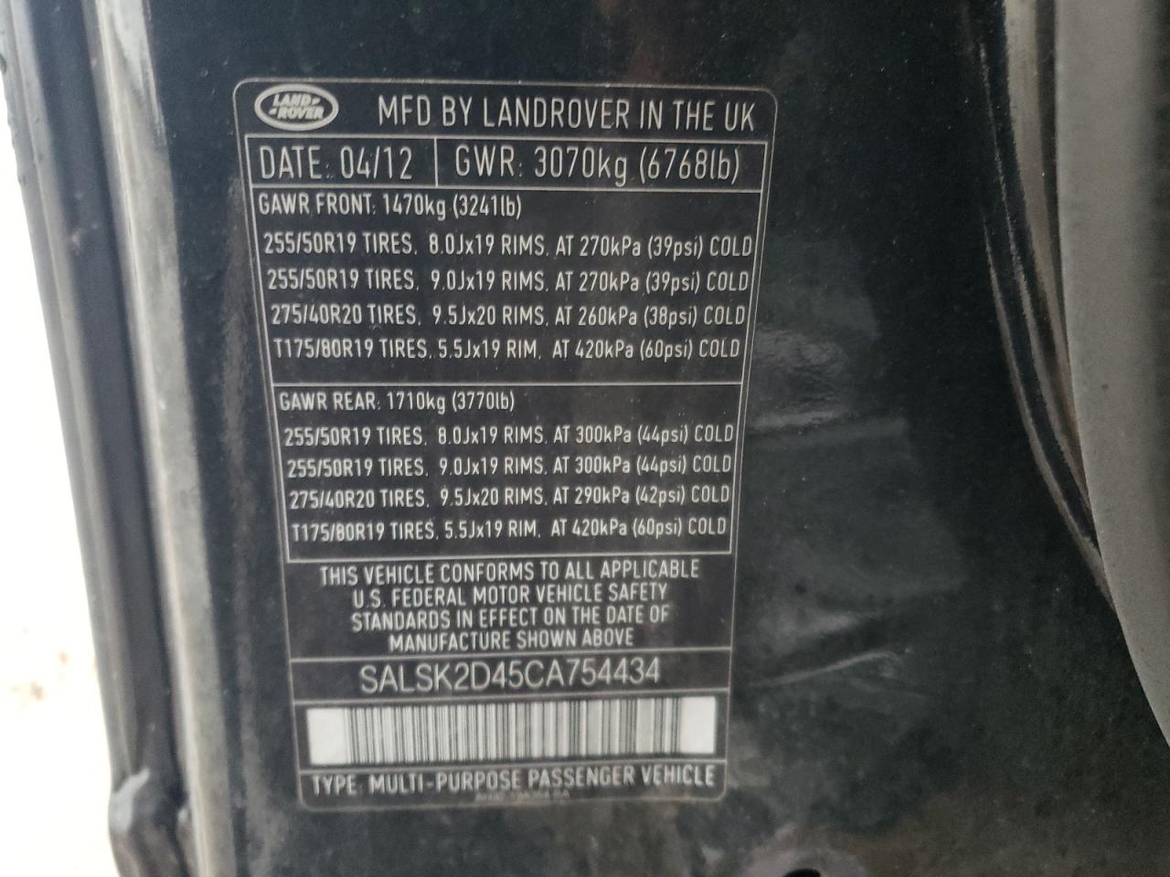 2012 Land Rover Range Rover - Image 15