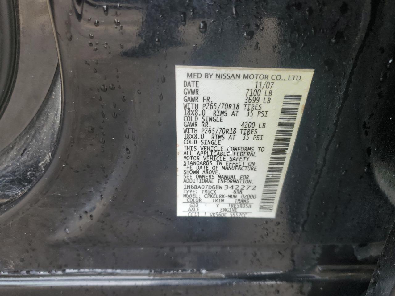2008 Nissan Titan - Image 12