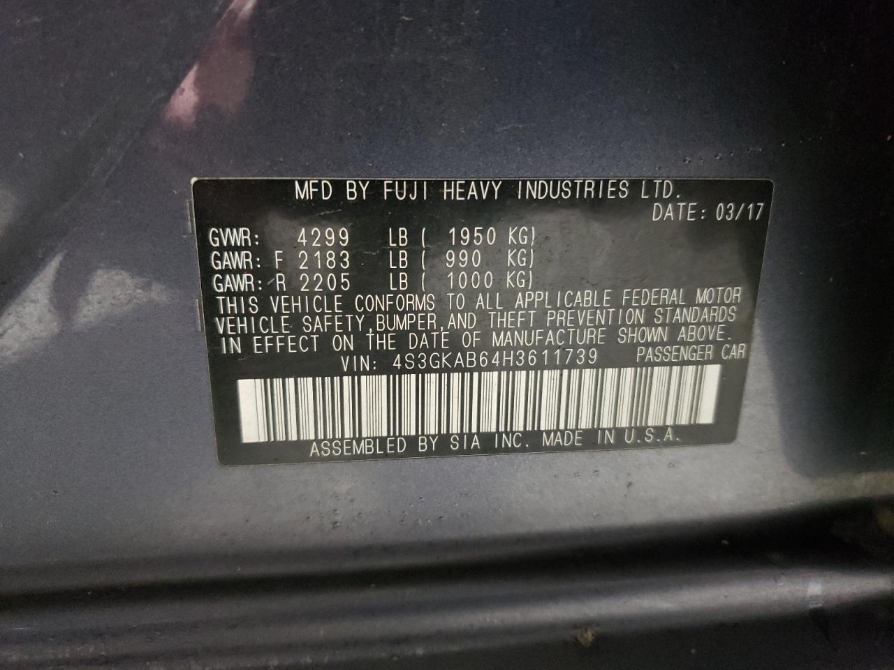 2017 Subaru Impreza - Image 12