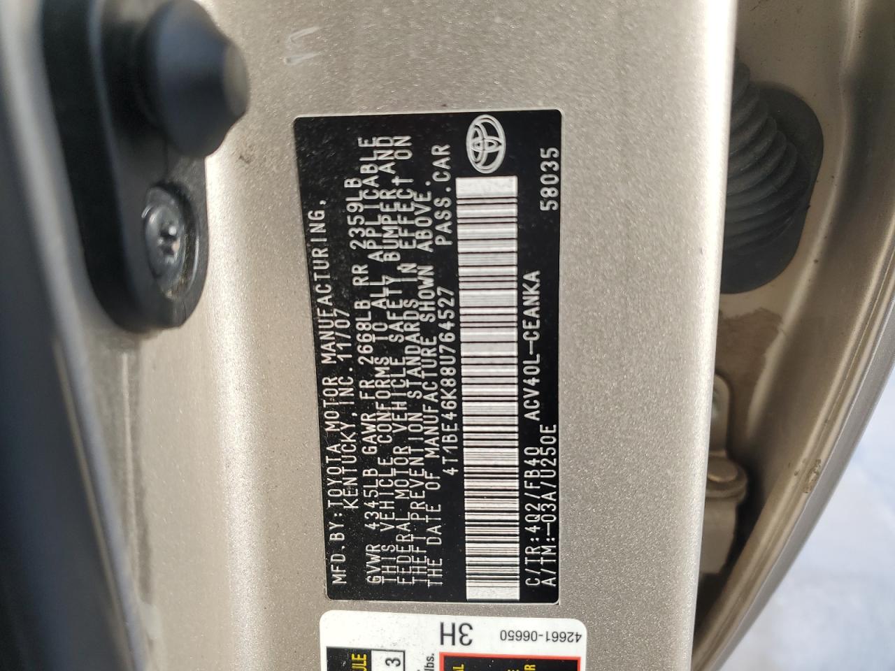 2008 Toyota Camry - Image 12