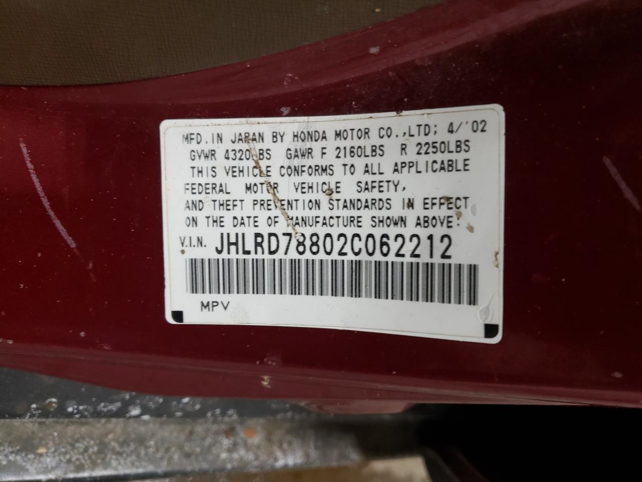 2002 Honda CR-V - Image 14