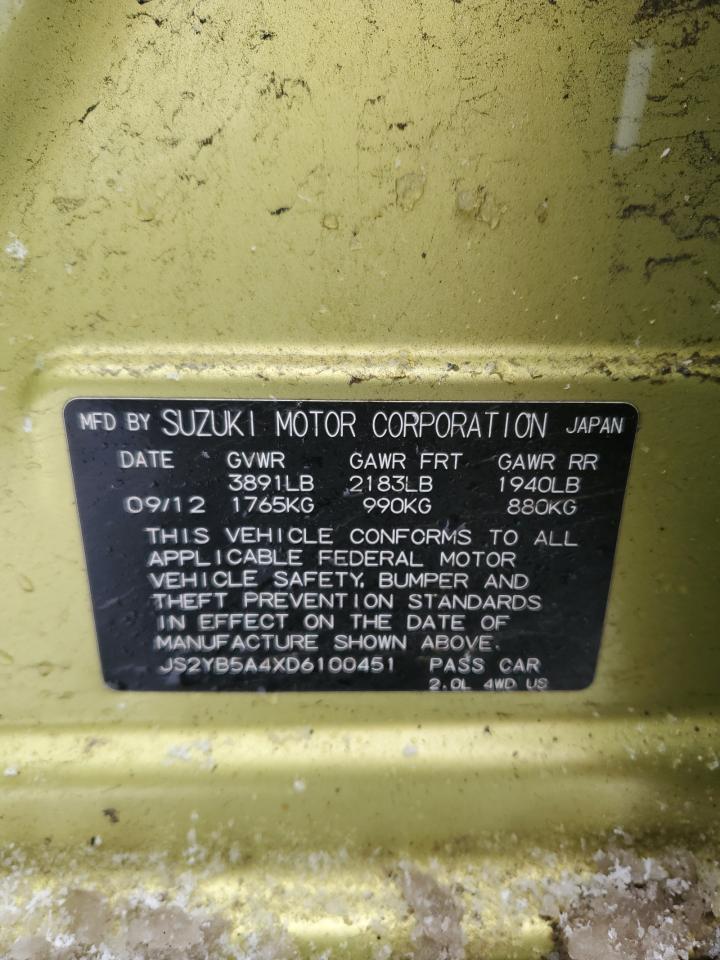 2013 Suzuki SX4 - Image 13