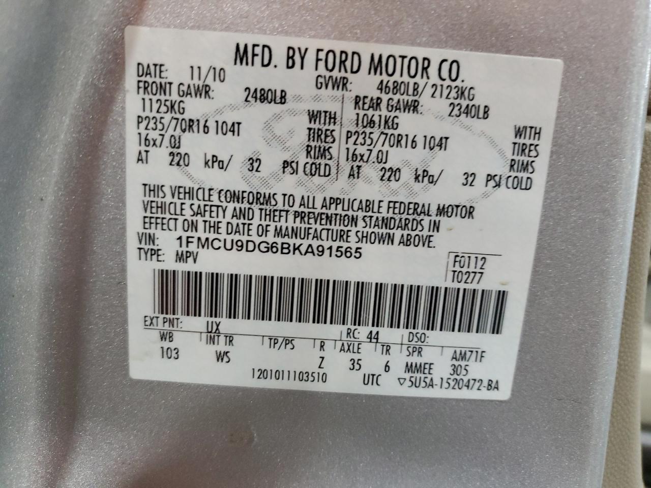 2011 Ford Escape - Image 13