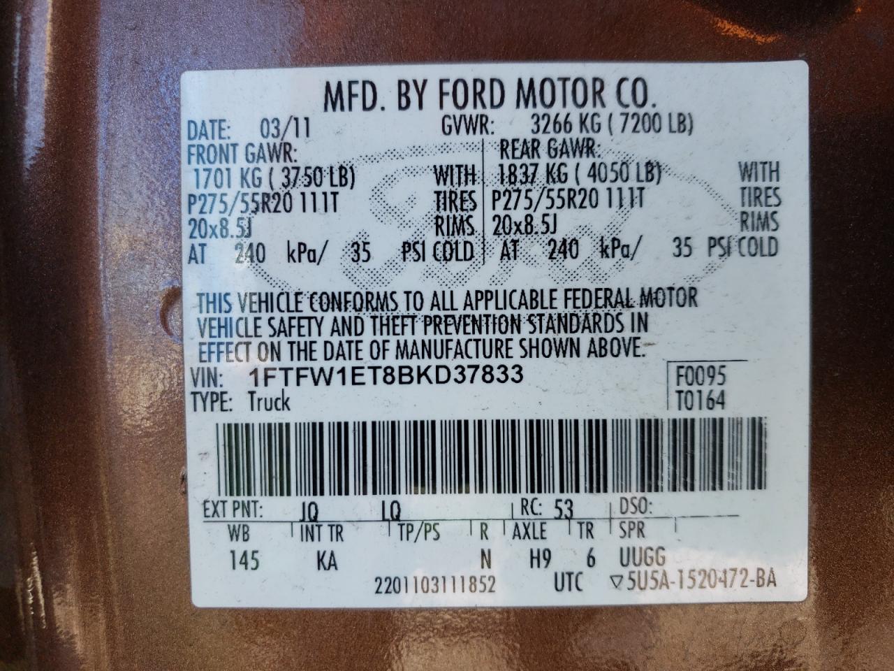 2011 Ford F-150 - Image 12