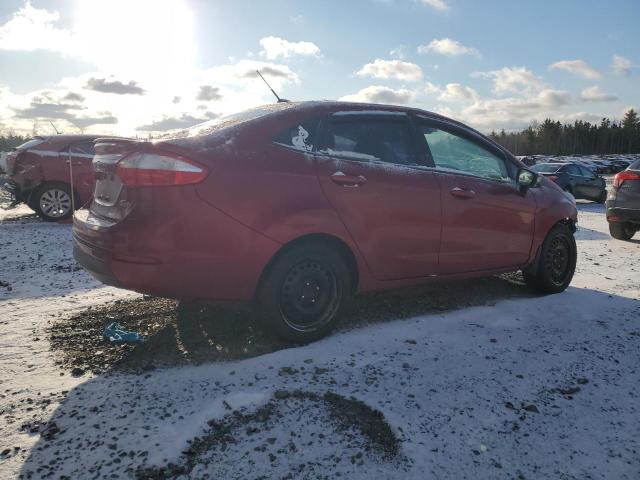  FORD FIESTA 2014 Червоний