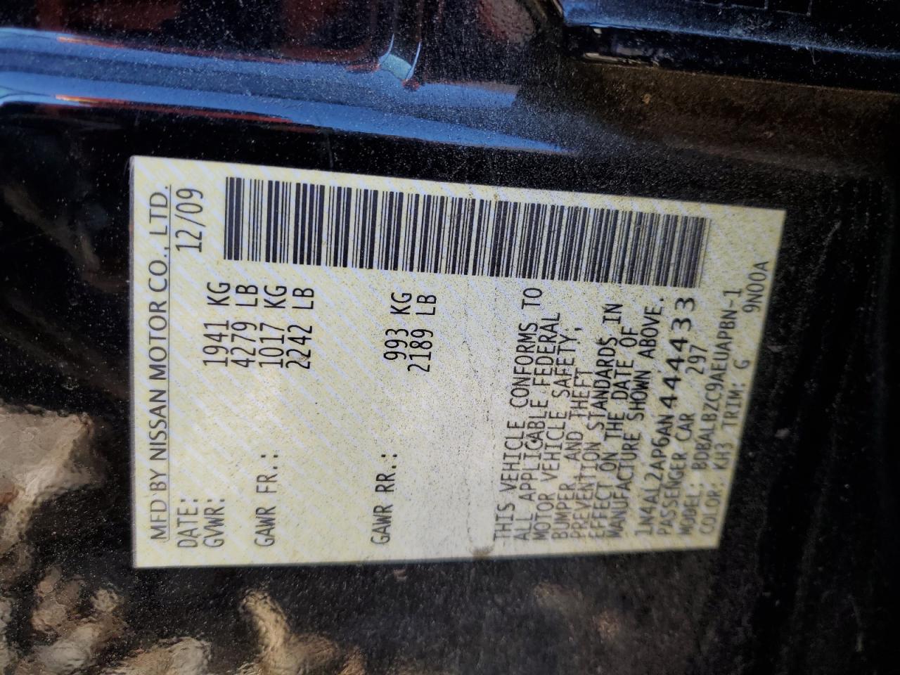 2010 Nissan Altima - Image 12