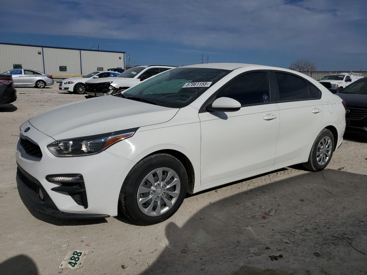 VIN 3KPF24AD1ME265648 2021 KIA FORTE no.1