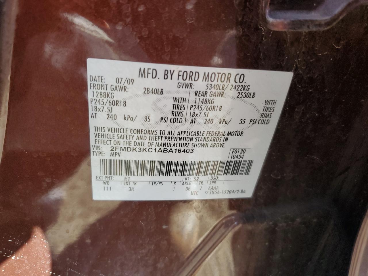 2010 Ford Edge - Image 12