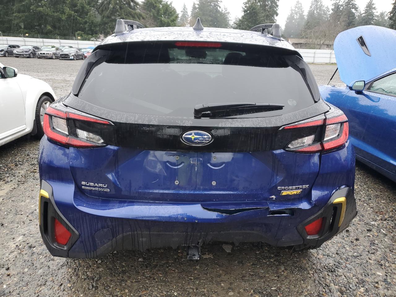 VIN 4S4GUHF65R3731690 2024 SUBARU CROSSTREK no.6