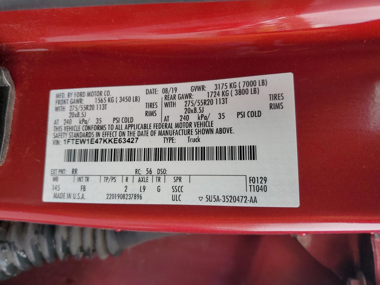 2019 Ford F-150 - Image 12