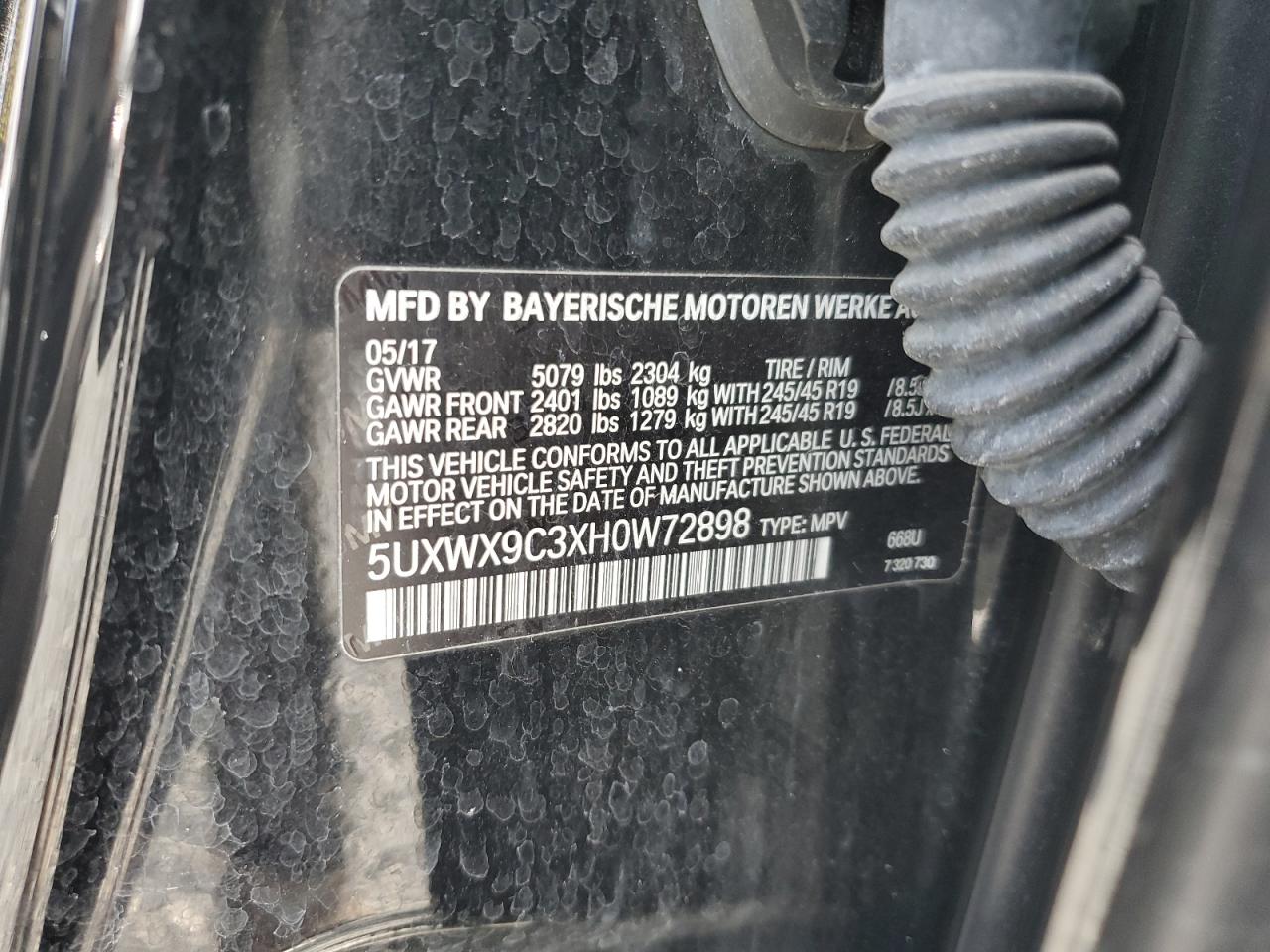 2017 BMW X3 - Image 15