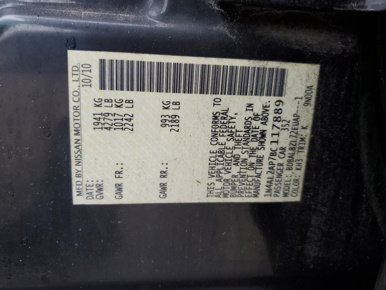 2011 Nissan Altima - Image 12