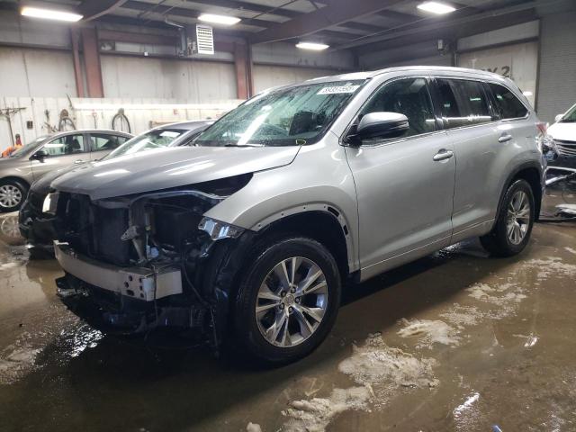 2014 Toyota Highlander Xle zu verkaufen in Elgin, IL - Front End