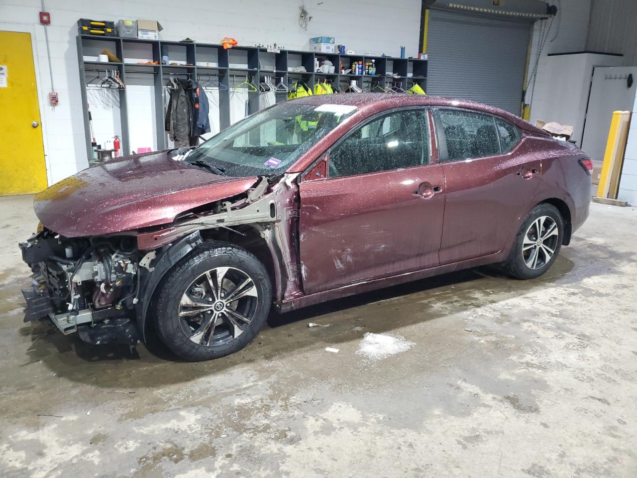 2020 Nissan Sentra Sv en Venta en Candia, NH - Front End