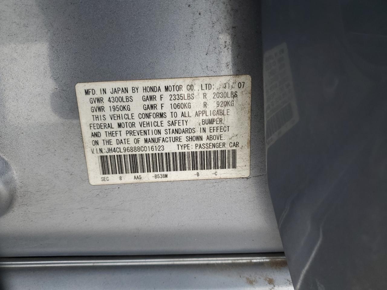 2008 Acura TSX - Image 14