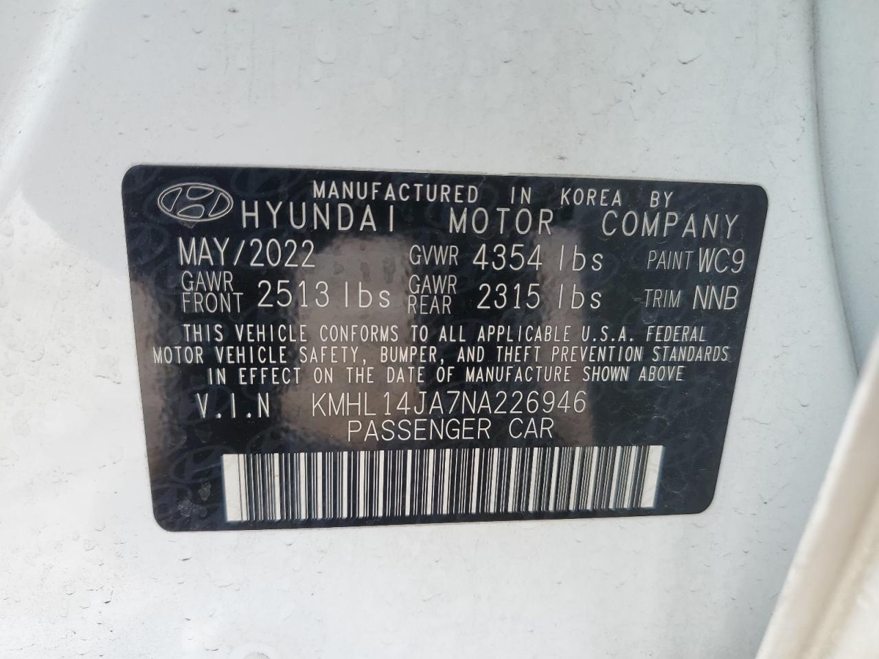 2022 Hyundai Sonata - Image 13