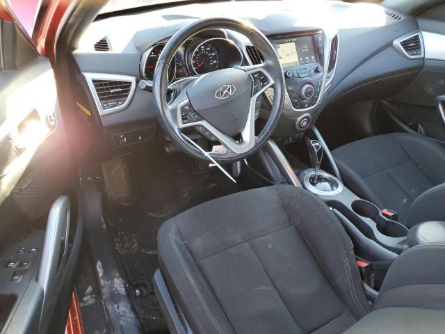 Coupet HYUNDAI VELOSTER 2017 Czerwony