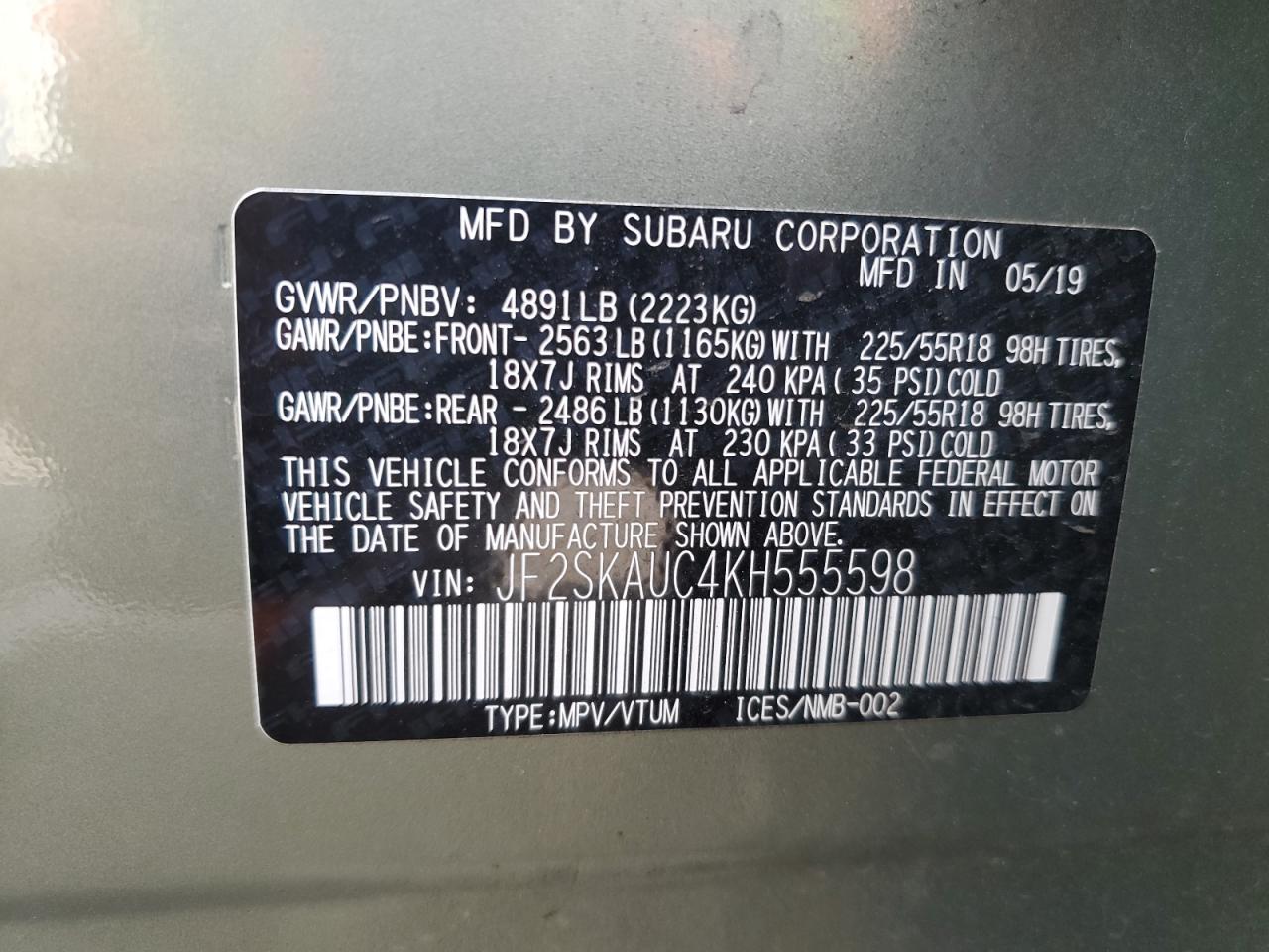 2019 Subaru Forester - Image 14