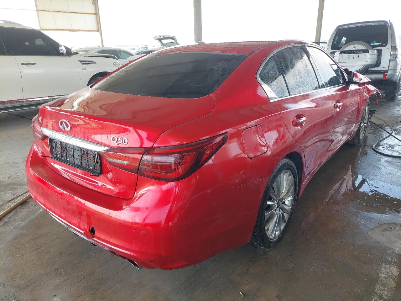 JN1CV7AP6KM400338 - 2019 Infiniti Q50 Red Sport 400 - #88565655