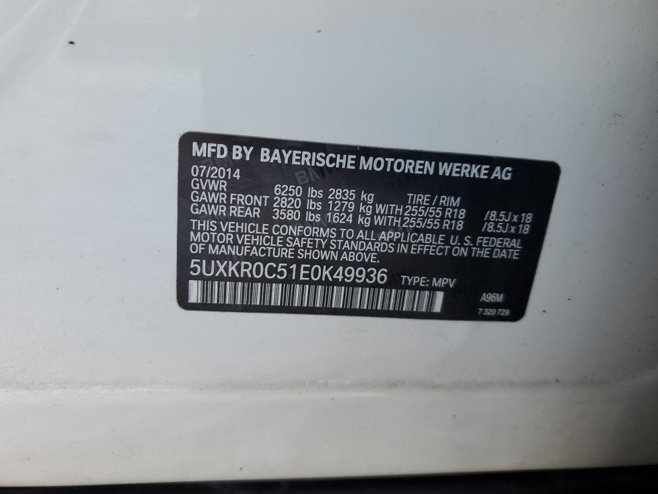 2014 BMW X5 - Image 13