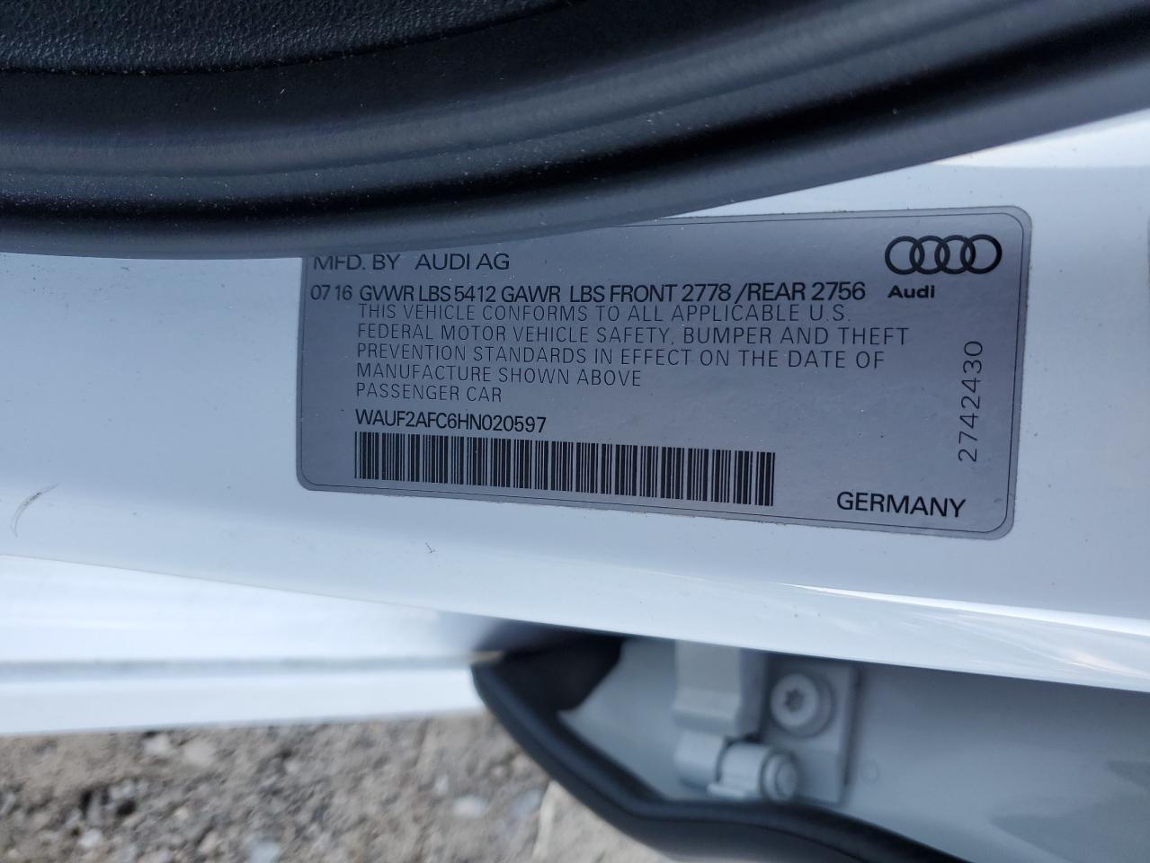 2017 Audi A6 - Image 12