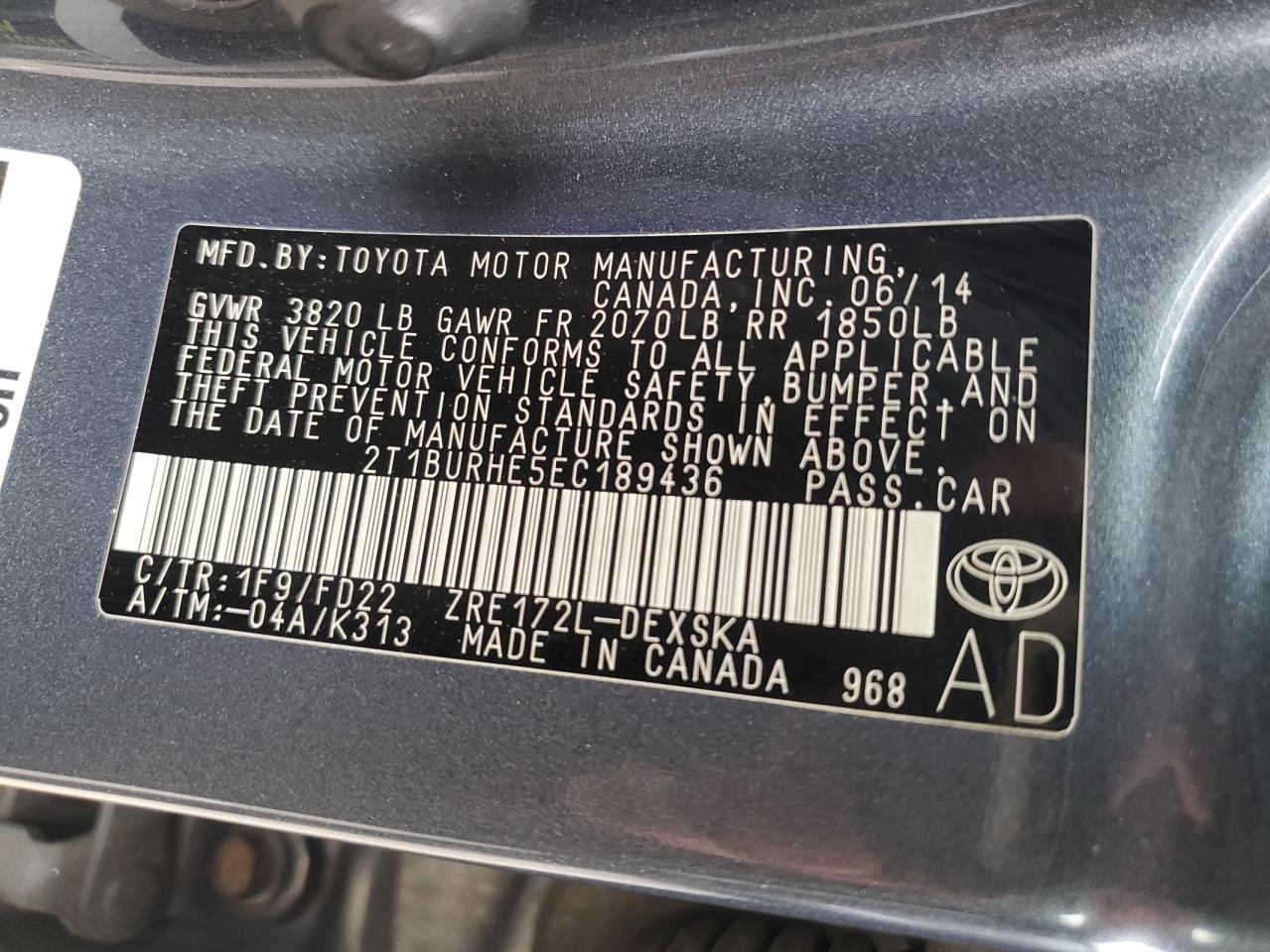 2014 Toyota Corolla - Image 13