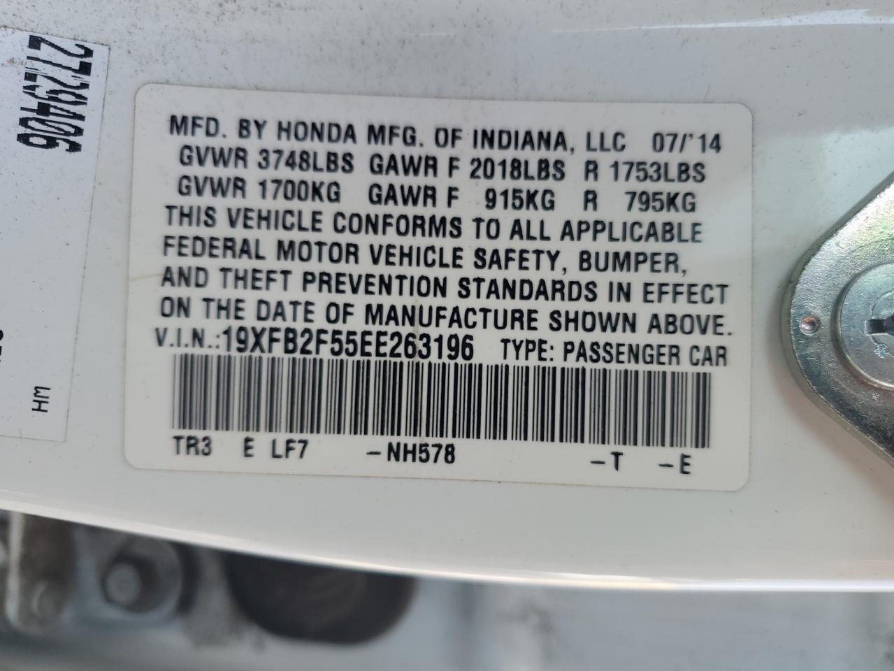 2014 Honda Civic - Image 13