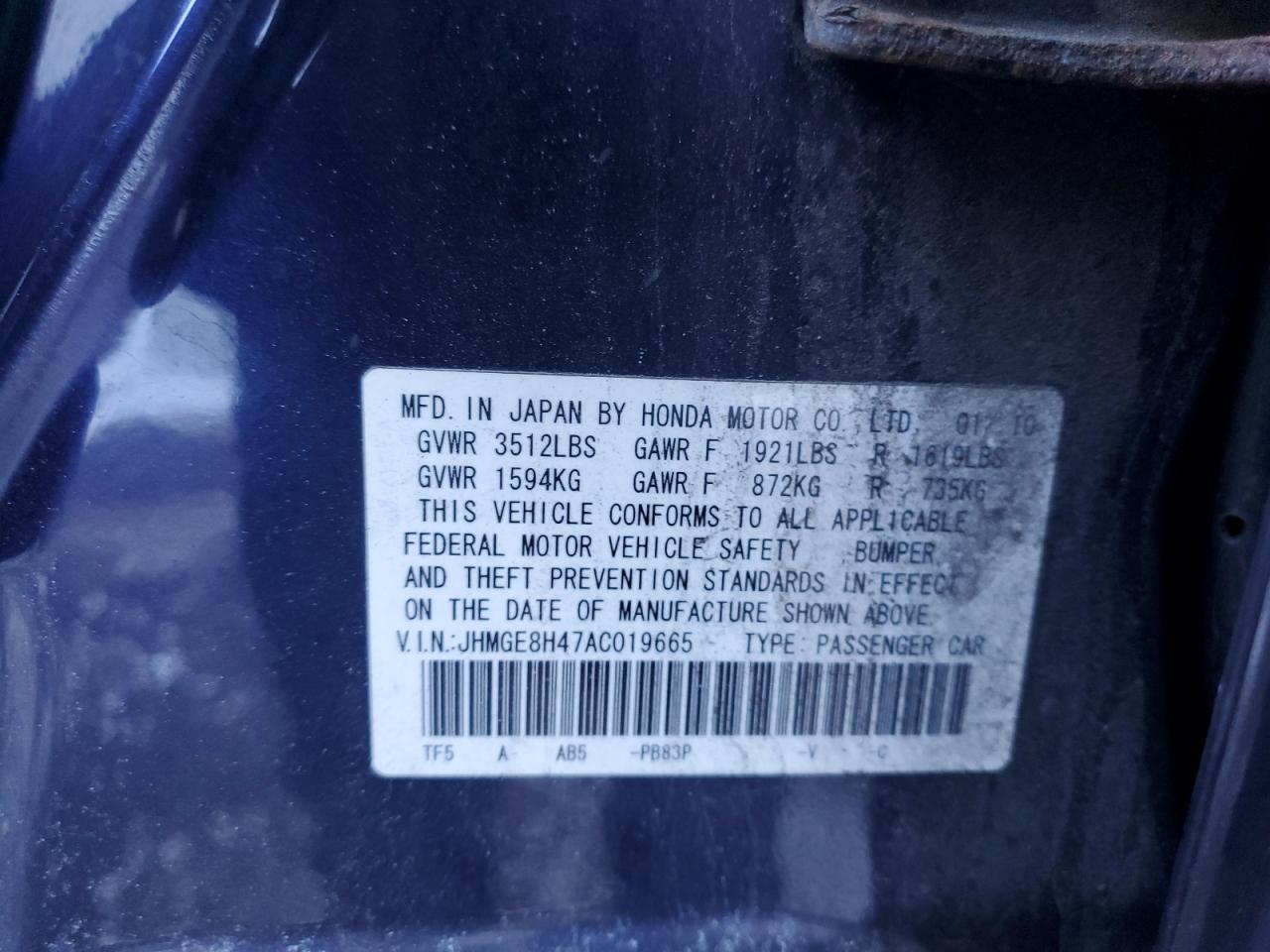 2010 Honda Fit - Image 14